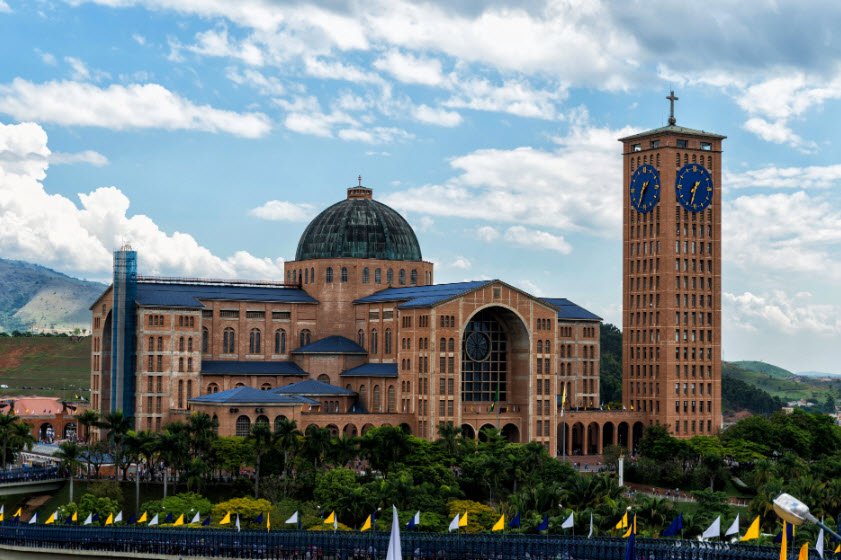Basilica of the National Shrine of Our Lady of Aparecida, Aparecida, São Paulo, Brazil